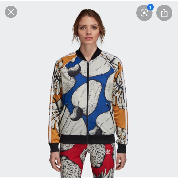 SOLD OUT Adidas X Farm Rio superstar jacket - Picture 1 of 6